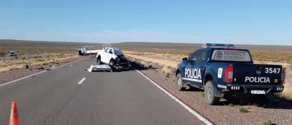 Murió un joven de 24 años en un choque frontal contra un camión en Malargüe