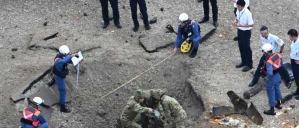 Video: explotó en un aeropuerto una bomba de la Segunda Guerra Mundial