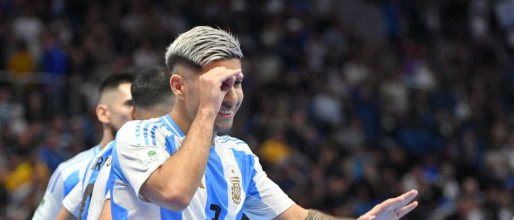 Argentina derrotó a Francia y es finalista del Mundial de Futsal