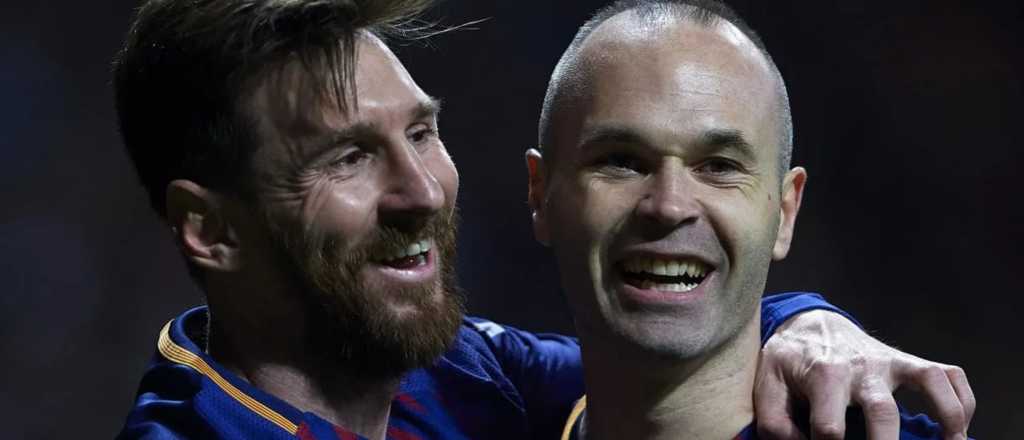 Para emocionarse fuerte: el saludo de Messi a Iniesta por su retiro