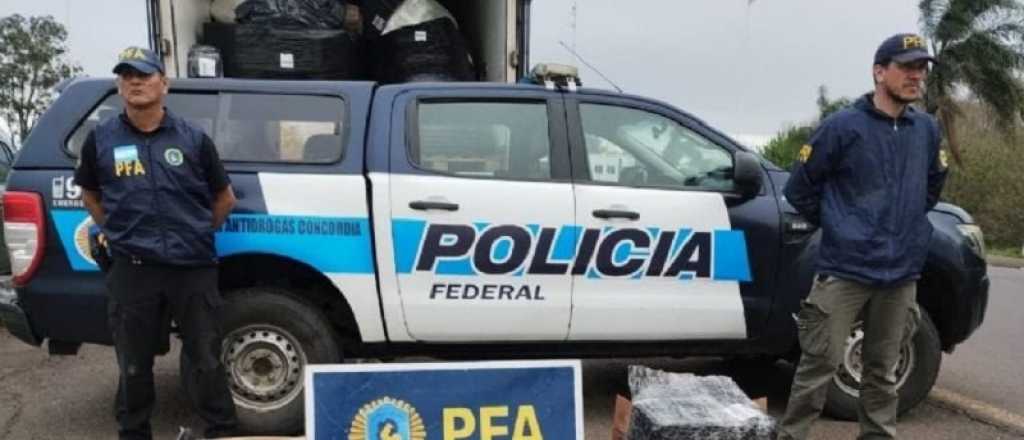 Interceptaron un cargamento de drogas con destino Mendoza