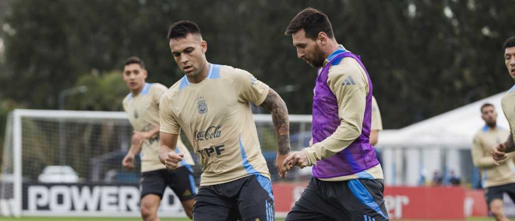 La Selección entrenó pensando en Bolivia: los cambios que analiza Scaloni