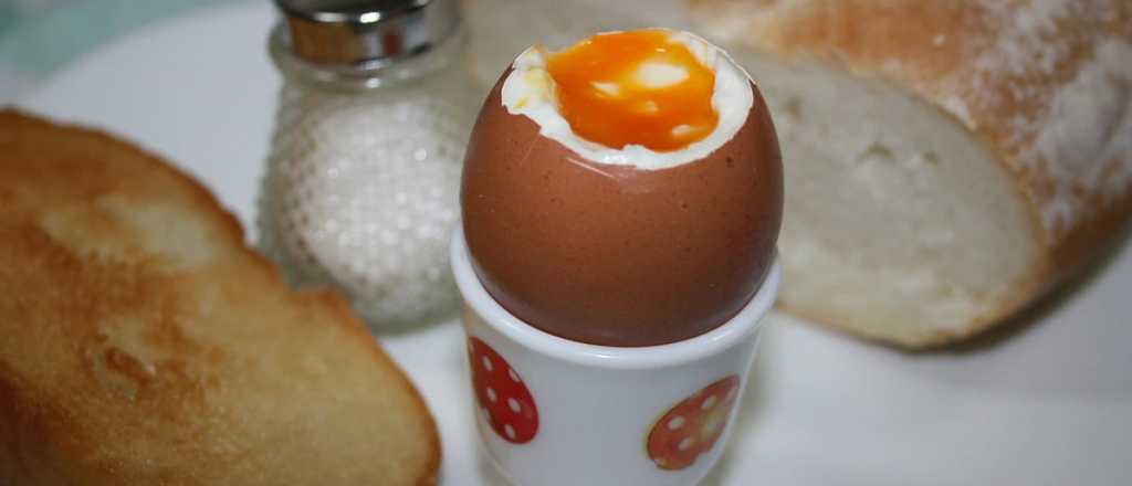 El punto justo para cocinar un huevo pasado por agua