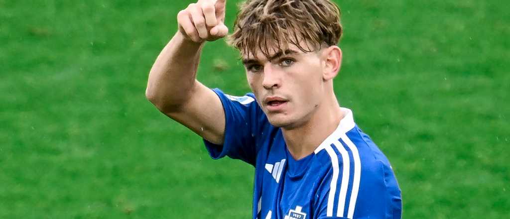 Video: Nico Paz, la nueva joyita de la Selección, hizo su primer gol en Como