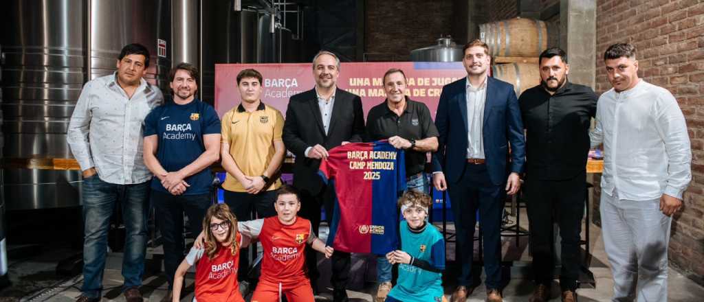 Barça Academy seleccionará talentos de fútbol mendocino en Maipú