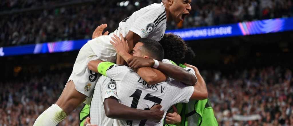 Lo dio vuelta y goleó: paliza del Real Madrid al Borussia Dortmund