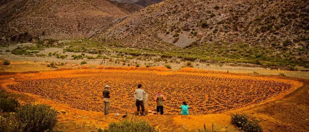 Un paisaje de Cuyo que parece de otro planeta