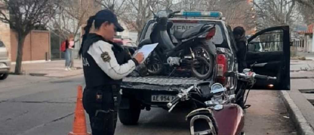 Dos adolescentes detenidos con motos robadas en San Martín y en Las Heras