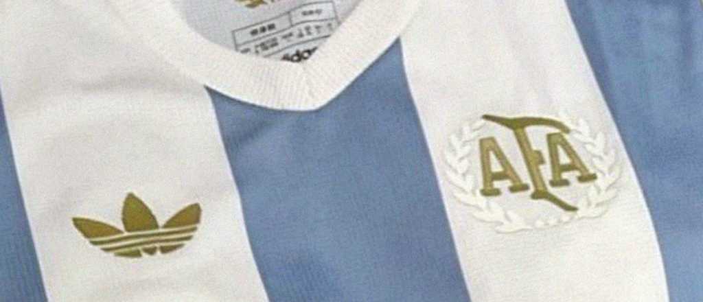 Se filtró la nueva camiseta retro de Argentina y es una locura