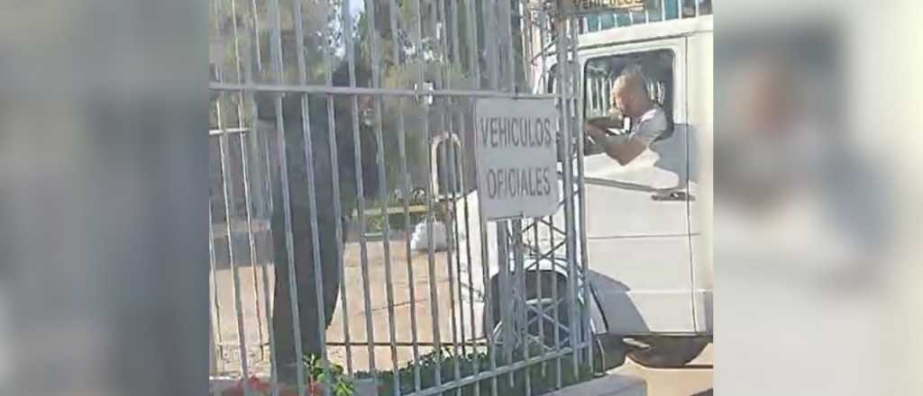 Un hombre quiso entrar a la fuerza con un camión a la cárcel de San Felipe