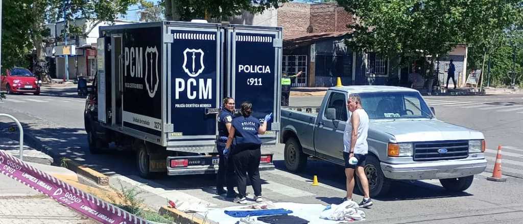 Murió una mujer atropellada en Godoy Cruz