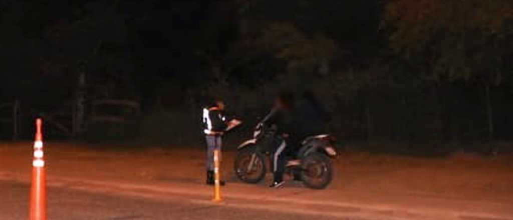 Detuvieron a un motociclista totalmente ebrio en Ciudad