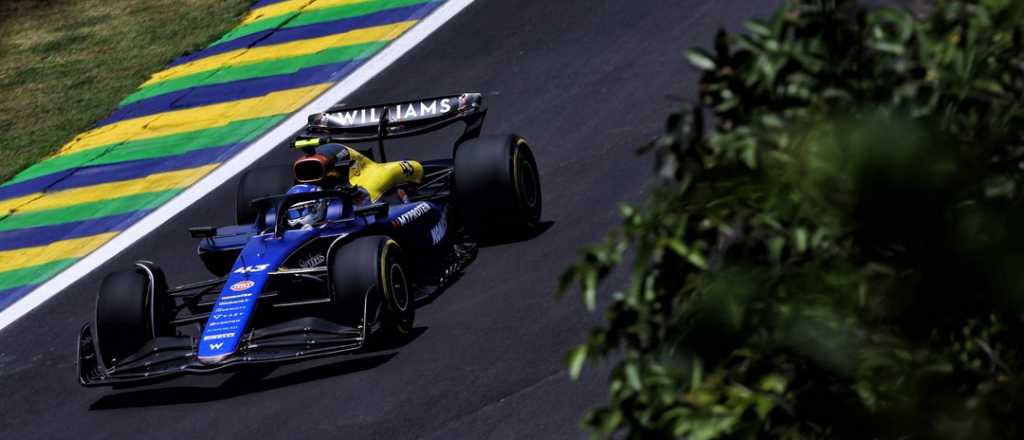 Colapinto no superó la Q2 y largará 14º en la sprint en Interlagos