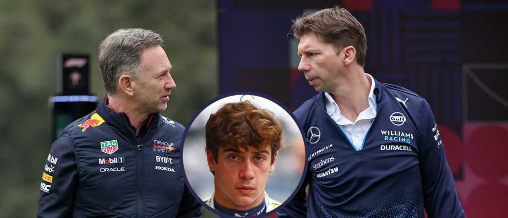 El jefe de Williams habló del futuro de Colapinto tras la visita del jefe de Red Bull