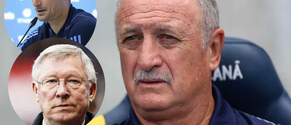 Scolari compara a Scaloni con Ferguson y deja una frase contundente