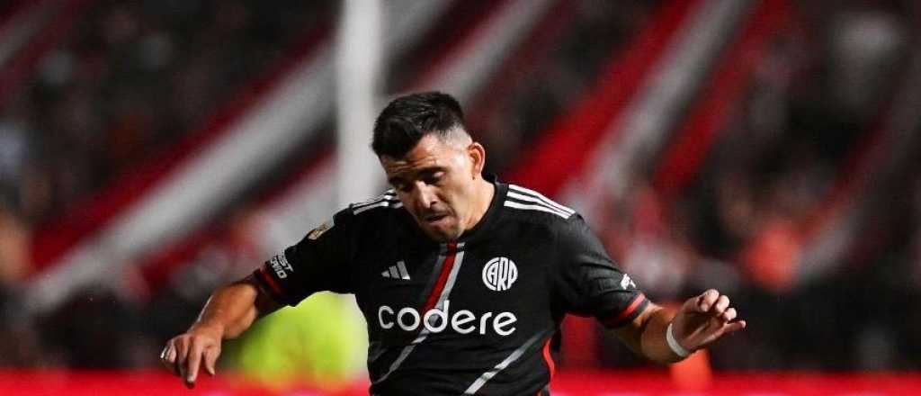 Se desgarró Acuña: qué partidos no podrá jugar con River