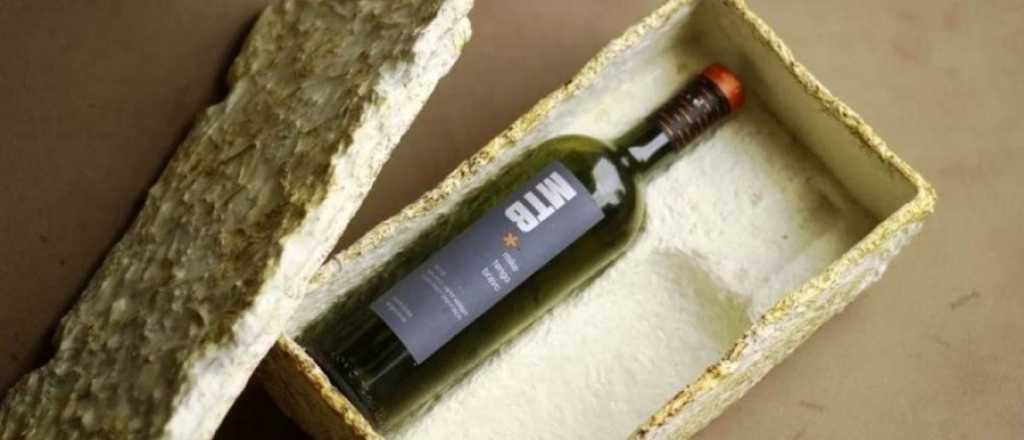 Usan residuos de cosechas para crear biocajas para packaging de vinos