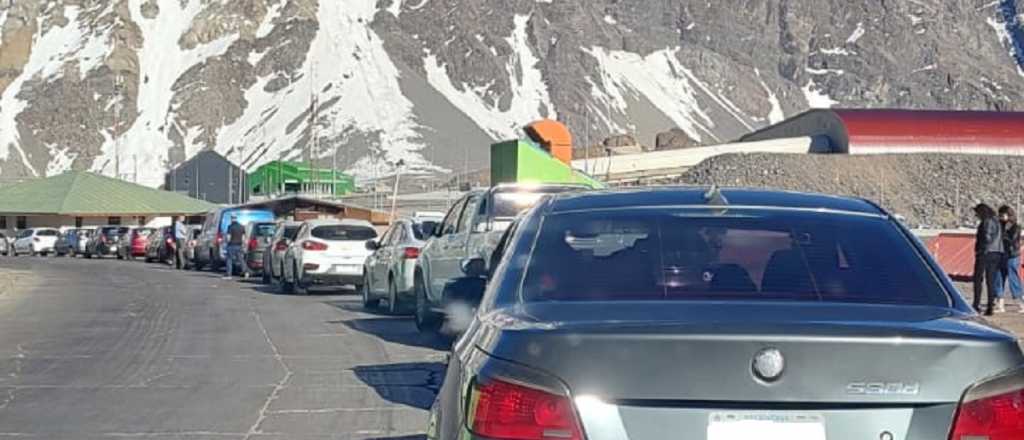 Nuevamente, demoras de 4 horas para ingresar a Chile en el Paso Cristo Redentor