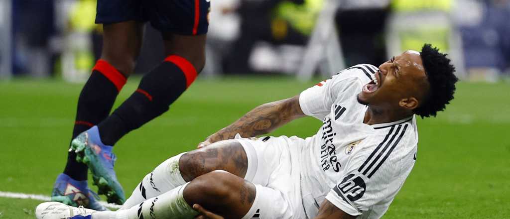 Las lágrimas de Rodrygo y el desgarrador grito de Militao amargan al Real Madrid