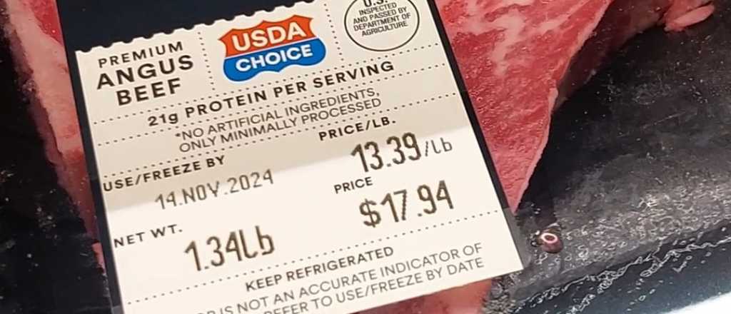 Una costeleta a U$S 18 y otros precios de EEUU: ¿a cuánto la nafta y los vinos?