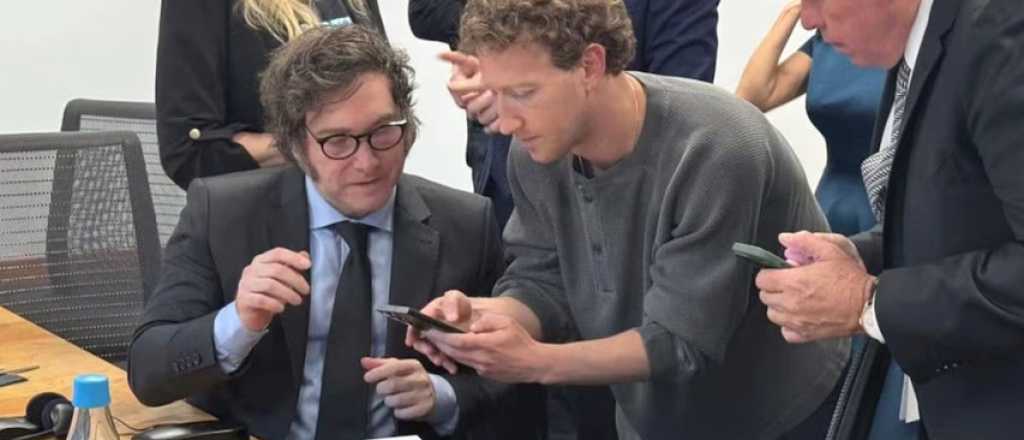 Zuckerberg saludó al presidente Milei en el inicio de la Meta Day 