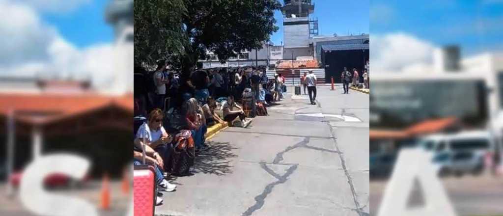 Tensión en vuelo que salió de Mendoza por una amenaza de bomba 