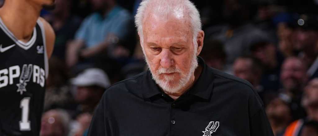 El crítico momento de salud que vive Gregg Popovich, ex-DT de Ginobili