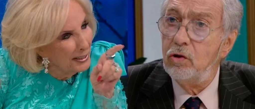 "Mirá mi dedito": el incómodo cruce entre Mirtha y Brandoni