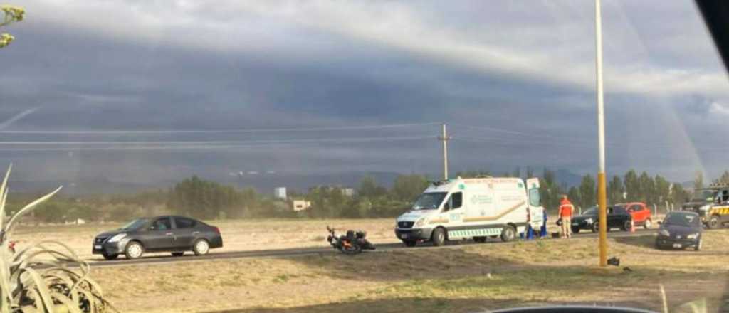 Dos accidentes en el Acceso Sur: la cola de autos se extiende por varios kilómetros