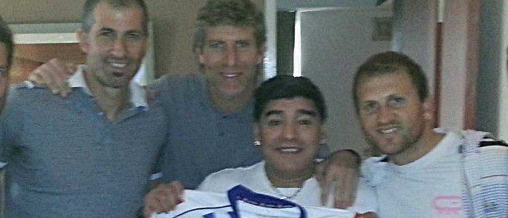 Martín Palermo reveló que "Maradona sabía todo de Godoy Cruz"