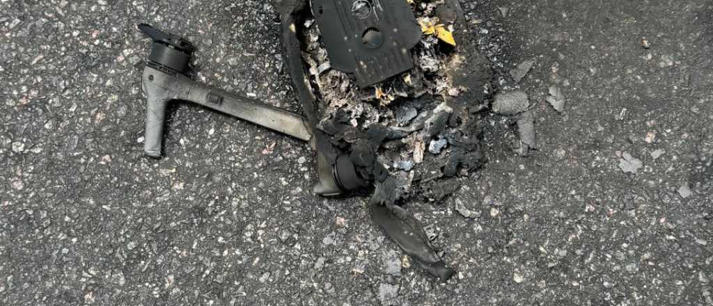 Explotó un drone cerca de la Embajada de Israel