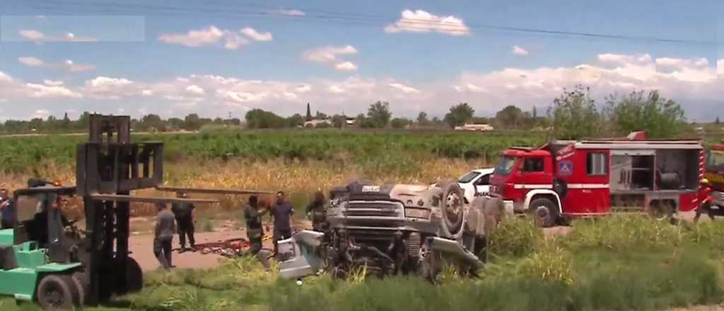 Murió un camionero en un accidente en Guaymallén