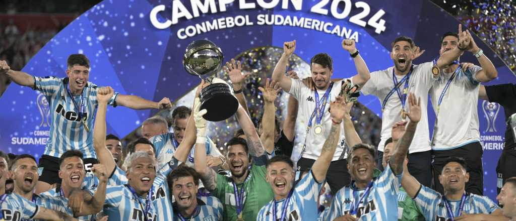 ¡Histórico! Racing es el campeón de la Copa Sudamericana