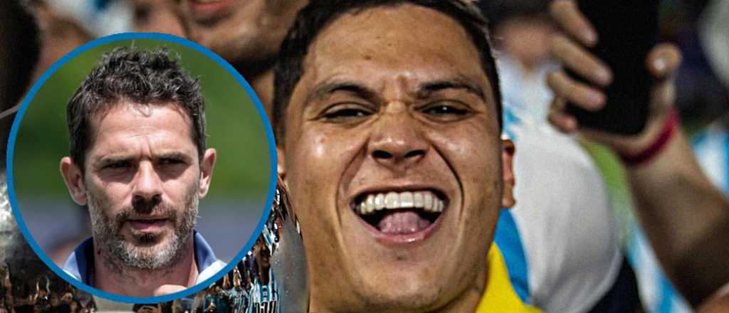 Juanfer Quintero se acordó de Gago después de ganar la Sudamericana