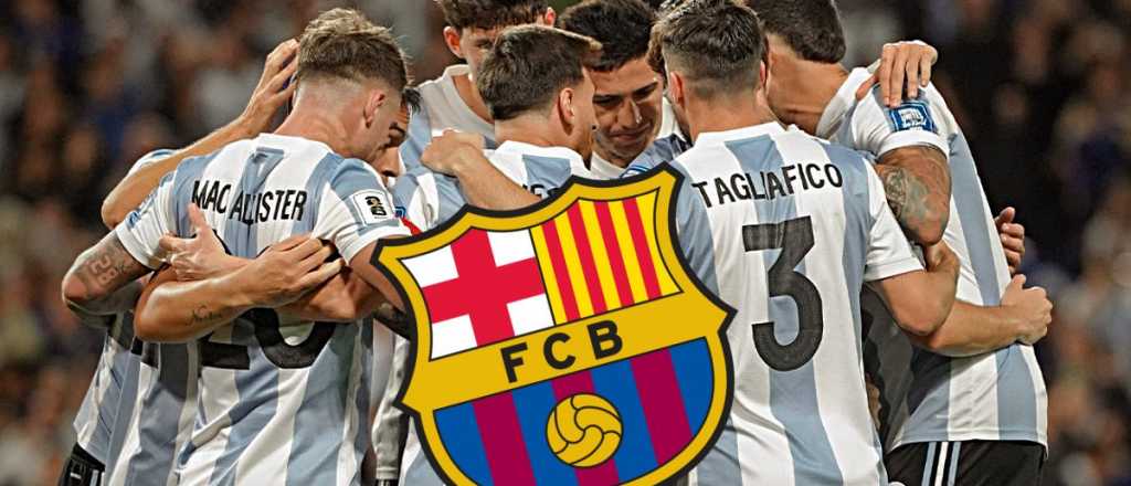 Una figura de la Selección argentina, a punto de llegar al Barcelona