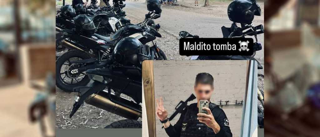 "Maldito Tomba": polémica por el posteo de un policía en Godoy Cruz-Vélez