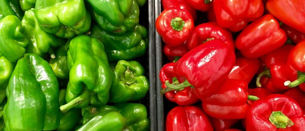 ¿Cuáles son las diferencias entre el pimiento rojo y el verde? 