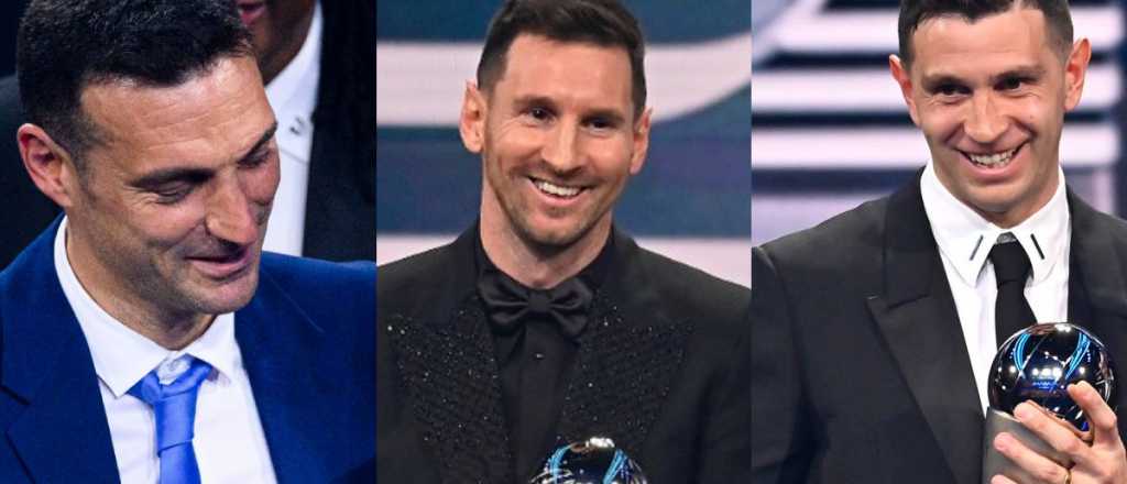 Messi, el Dibu y Scaloni, únicos argentinos nominados a The Best