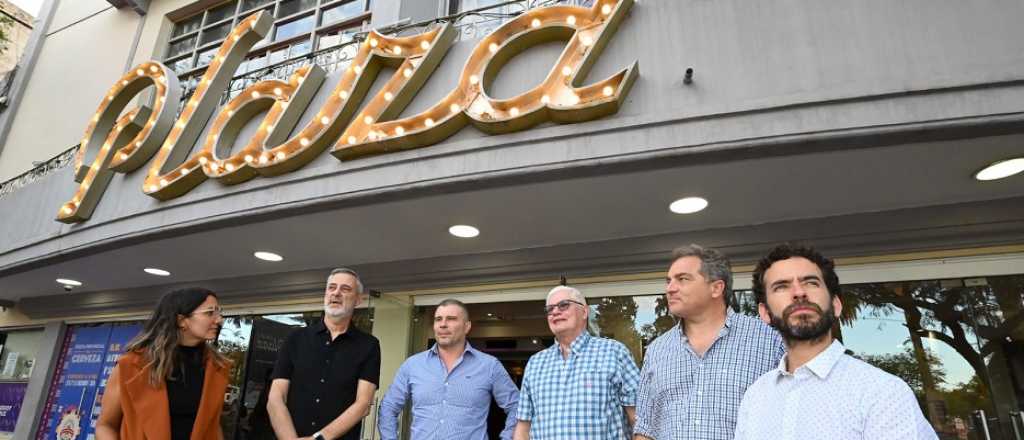 Qué refacciones están haciendo en el Teatro Plaza de Godoy Cruz