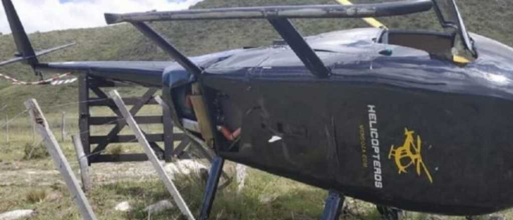 Un helicóptero con cinco soldados cayó en el Valle de Uco