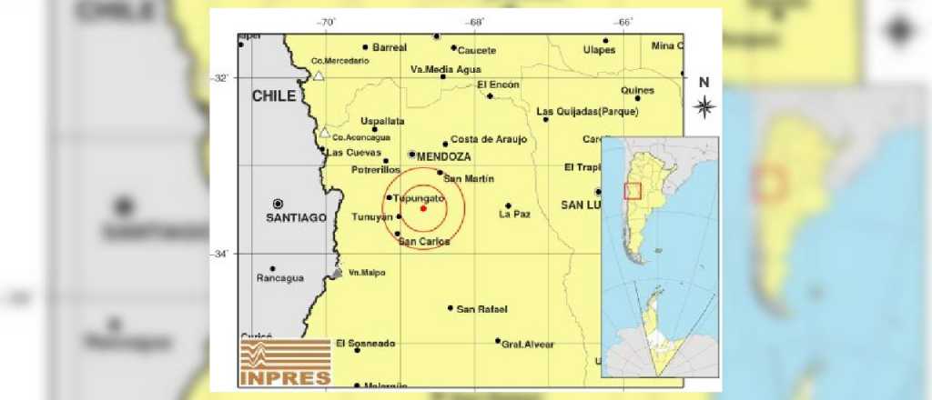 Noche movida: tembló en Mendoza y se sintió fuerte en Tunuyán