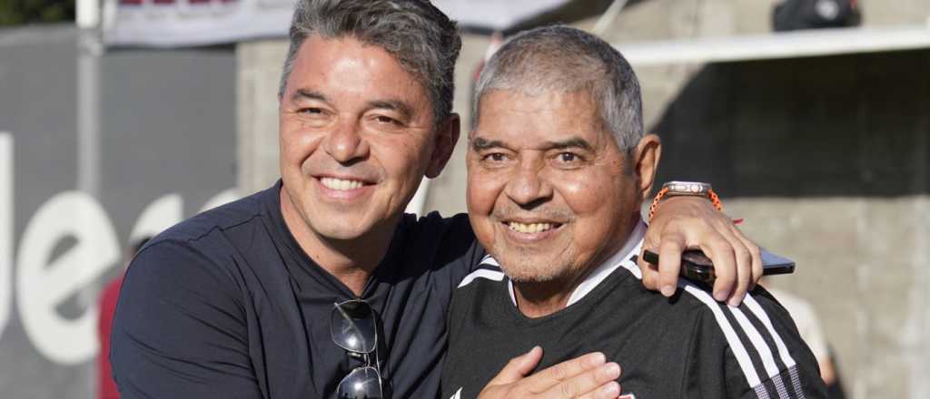 Tristeza en River por la muerte del padre de Marcelo Gallardo