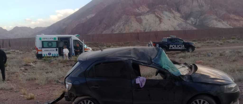 Otro accidente en la Ruta 7: chocó a un auto y escapó