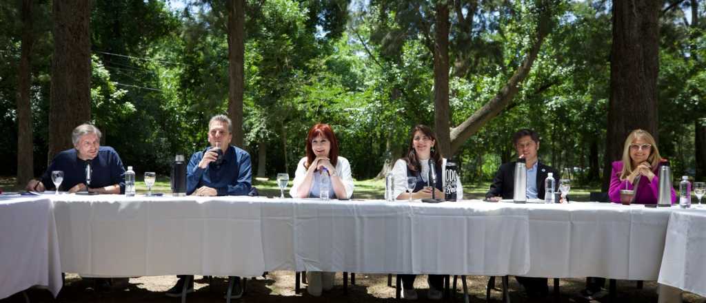 La foto de la unidad: Cristina Fernández, Massa y Kicillof en un acto