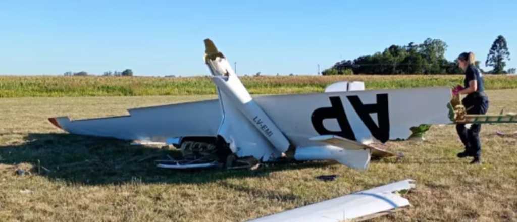 Un avión se estrelló intentando aterrizar y murió su piloto