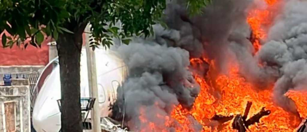 Accidente aéreo en el aeropuerto de San Fernando: 2 muertos