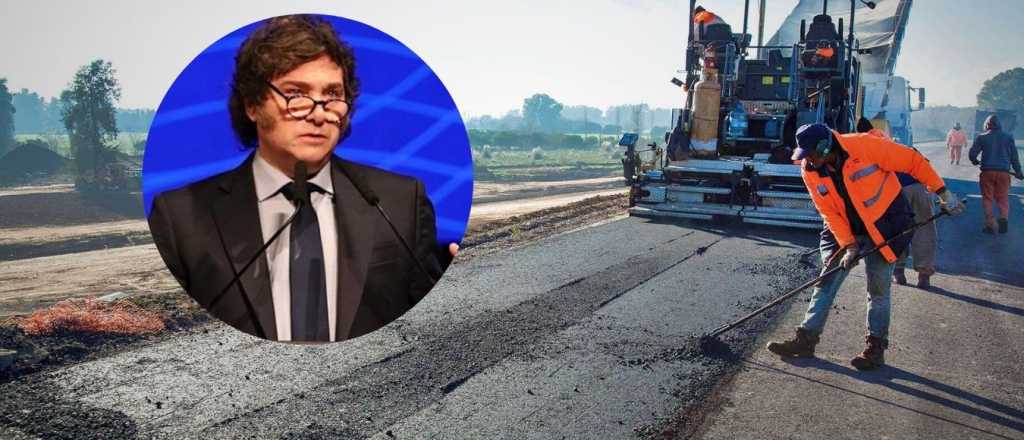 Javier Milei autorizó 10 obras públicas por más de $85 mil millones