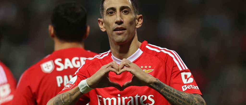 Videos: doblete de Ángel Di María en un triunfo clave del Benfica