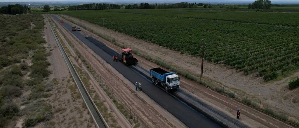 La ruta del vino al pie de los Andes que Vialidad Mendoza ya asfalta