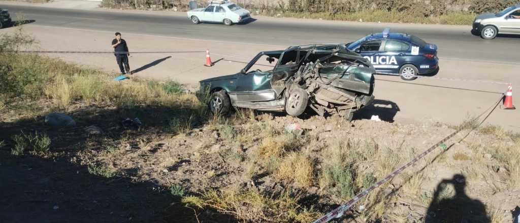 Murió una mujer en un accidente en el Acceso Sur